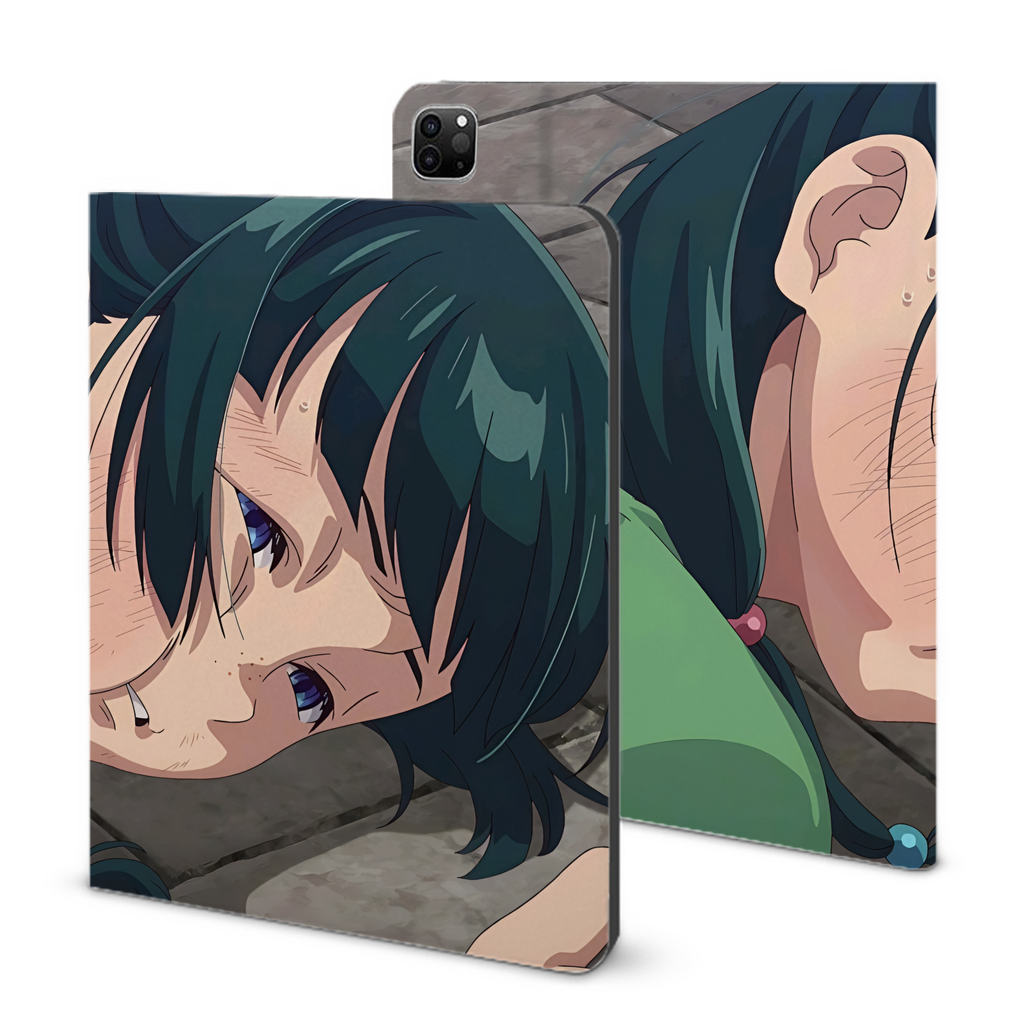 （画像用） 薬屋のひとりごと The Apothecary Diaries IPad ケース ブック型 PUレザー TPU 耐衝撃 軽量 薄型 ペン収納なし 全面保護 IPad 各モデル対応